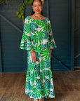 Tia Dress - Palms in Paradise