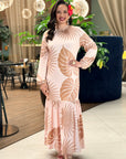 Keilani Dress - Caramel Creme
