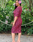 Grace Dress - Pink Licorice