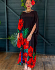 Lelei Kaftan - Hibiscus Heat