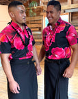 Mika Shirt - Midnight Hibiscus