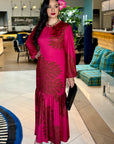 Keilani Dress - Ravishing Ruby