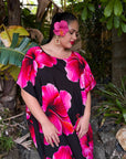 Yasmin Kaftan - Midnight Hibiscus