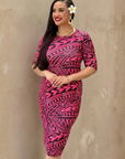 Grace Dress - Pink Liquorice