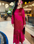 Keilani Dress - Ravishing Ruby