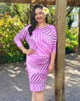 Timena Dress - Pink Pearl