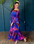 Tia Dress - Vibrant Violet