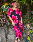 Yasmin Kaftan - Midnight Hibiscus