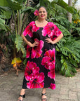 Yasmin Kaftan - Midnight Hibiscus