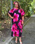 Yasmin Kaftan - Midnight Hibiscus