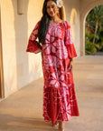 Tia Dress - Scarlet Rose