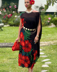 Lelei Kaftan - Hibiscus Heat