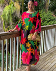 Tala Kaftan - Island Blooms