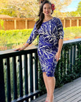 Timena Dress - Signature Sapphire