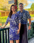 Timena Dress - Signature Sapphire