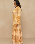 Keilani Dress - Caramel Creme