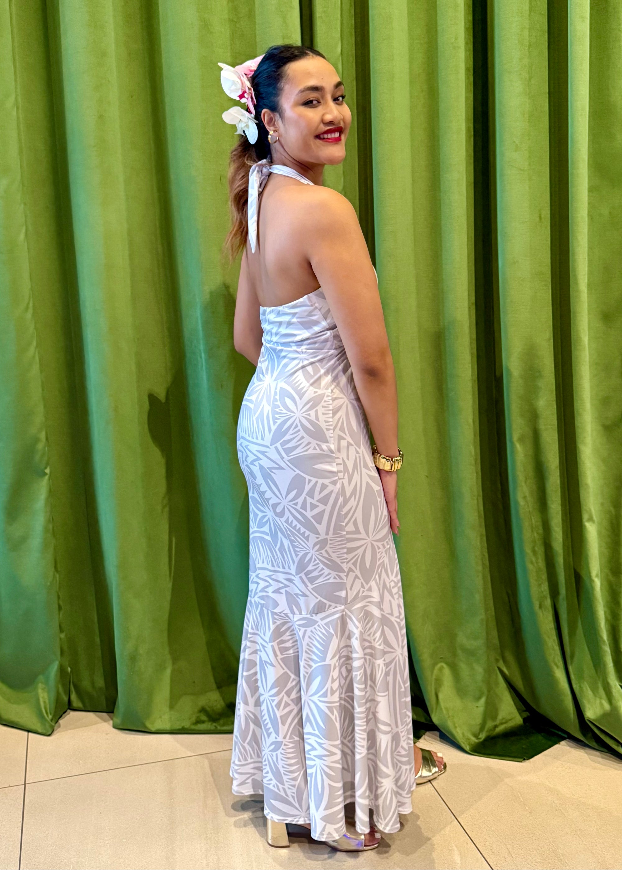 Ella Dress - Lunar White