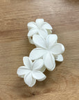 Plumeria Clutch Hair Claw Clip