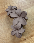 Plumeria Clutch Hair Claw Clip