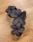 Plumeria Clutch Hair Claw Clip
