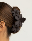Plumeria Clutch Hair Claw Clip