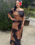Leilani Dress - Ash Amber