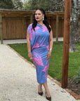 Alexis Dress - Heavenly Haze