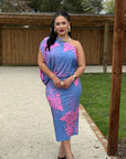 Alexis Dress - Heavenly Haze