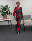 Luella Dress - Winter Palms