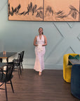 Ella Dress - Lunar White