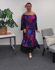Ruffle Maxi Dress