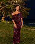 Tiani Dress - Fuschia Fever
