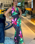 Ella Dress - Midnight Orchid