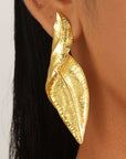 Retro Leaf Earrings