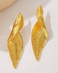 Retro Leaf Earrings