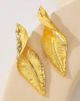 Retro Leaf Earrings