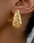 Gold Geo Earrings