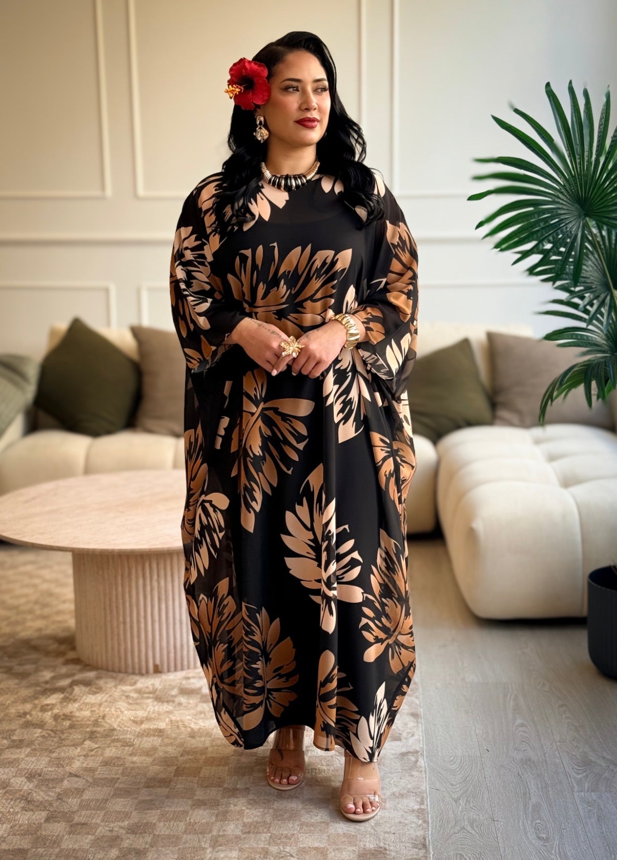 Cleo Kaftan - Midnight Mocha