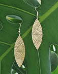 Oval Tapa Earring