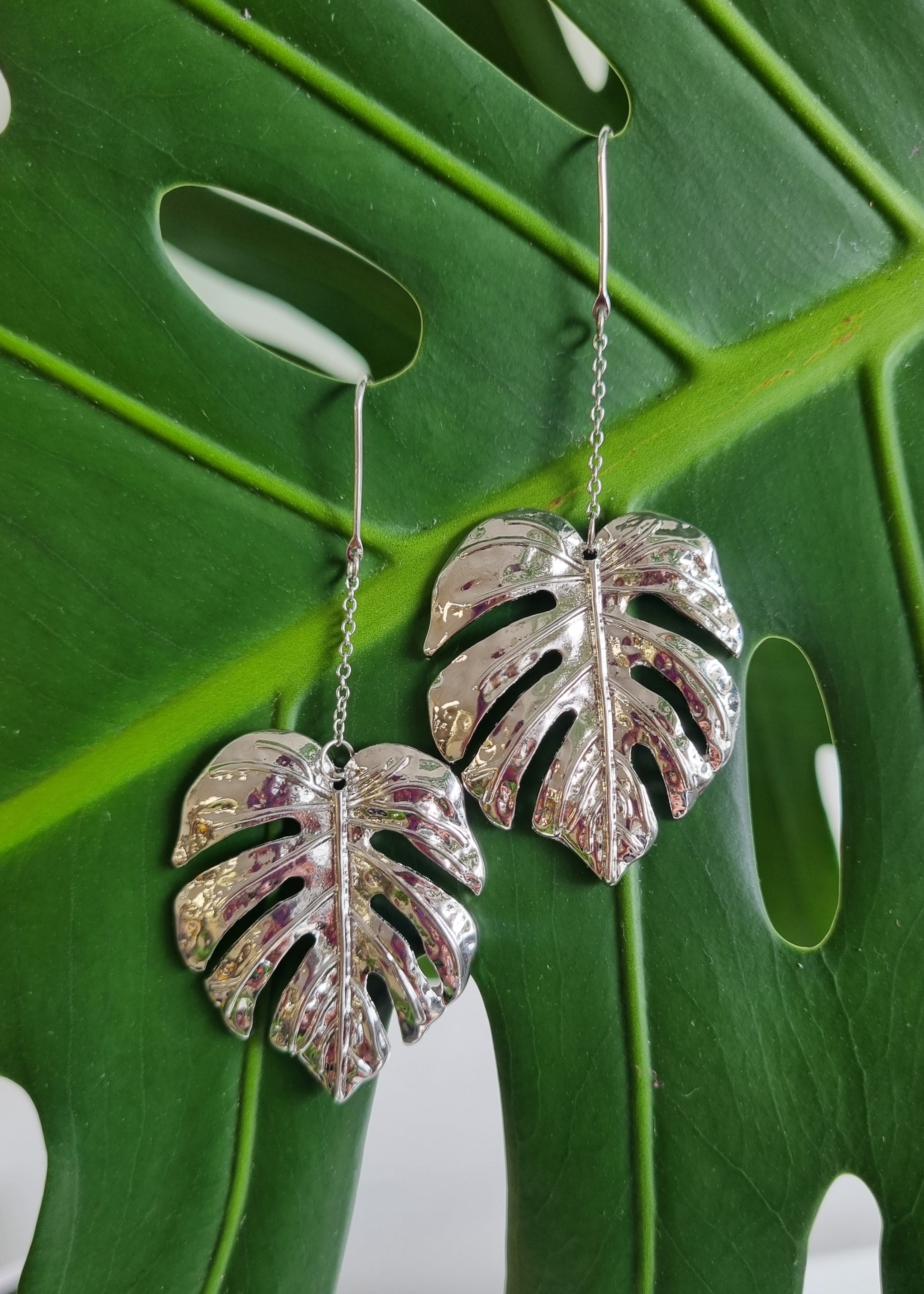 Monstera hotsell Earrings