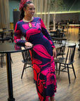 Mei Dress - Pink Tide