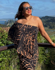 Ayla Dress - Midnight Gold