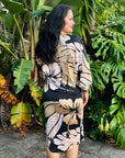 Salote Dress - Tropical Bronze