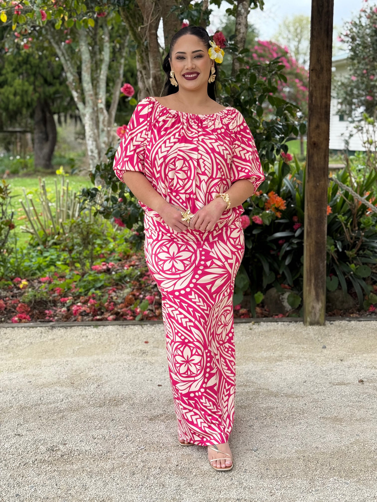 Waiana Puletasi - Pink Sorbet