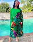 Tala Kaftan - Tropical Green