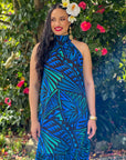 Evaeva Dress - Moana Blue