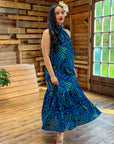 Evaeva Dress - Moana Blue