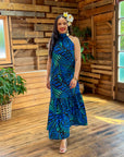 Evaeva Dress - Moana Blue