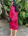 Salote Dress - Tropical Fuscia