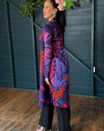 Dahlia Cape - Vibrant Violet